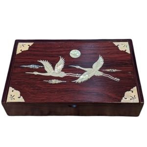 Inlaid Jewelry or Trinket Box